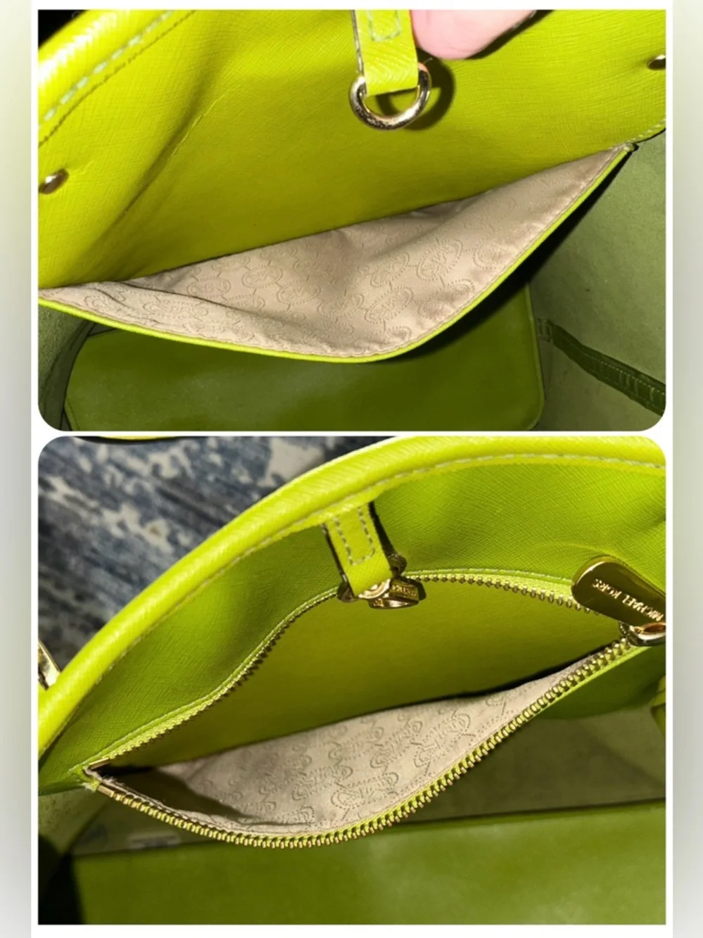 MICHAEL Michael Kors Jet Set Medium Leather Travel Tote - Picture 6 of 16